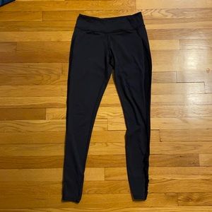 Amari extra long black leggings sz M
